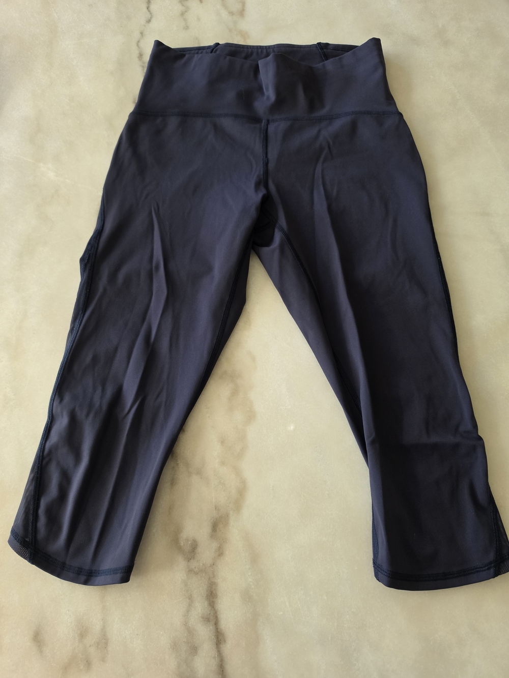 lululemon athletica Navy High-Rise Capri Leggings